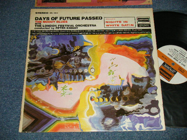 画像1: The MOODY BLUES - DAYS OF FUTURE PASSED (Matrix #A)ZAL 8078-11 W BellSound sf  B)ZAL 8079-12 W  BellSound  sf) (Ex++/Ex+++) / 1069 - 1972 Version US AMERICA Later Press "White with BROWN Label" Used LP