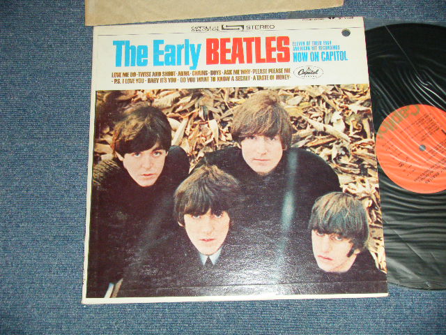 画像1: The BEATLES - THE EARLY BEATLES  ( Matrix #  A)  ST-1-2309-G21 MASTERED BY CAPITOL     B)  ST-1-2309-G20 MASTERED BY CAPITOL )  (Ex++/Ex+++  BB Hole For PROMO) / Late1972 Version US AMERICA "ORANGE Label" "PROMO" STEREO Used LP