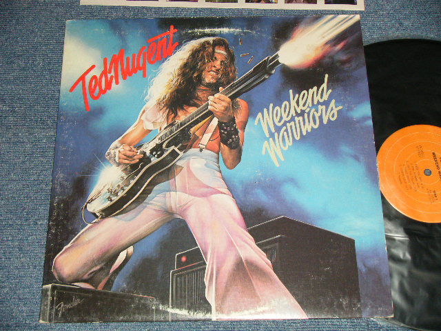 画像1: TED NUGENT - WEEKEND WARRIORS :With CUSTOM INNER SLEEVE (Ex/Ex+++) /1978 US AMERICA ORIGINAL "ORANGE LABEL" Used LP