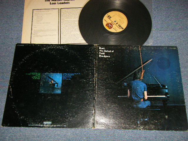 画像1: TODD RUNDGREN - RUNT : THE BALLAD OF TODD RUNDGREN (Ex/Ex+ EDSP) /1971 US AMERICA ORIGINAL "PROMO" Used LP 