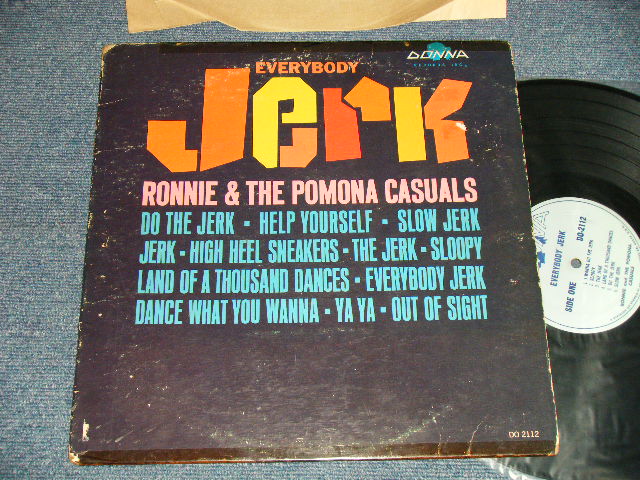 画像1: RONNIE & THE POMONA CASUALS - EVERYBODY JERK (Ex/Ex) / 1965 US AMERICA ORIGINAL MONO Used LP 