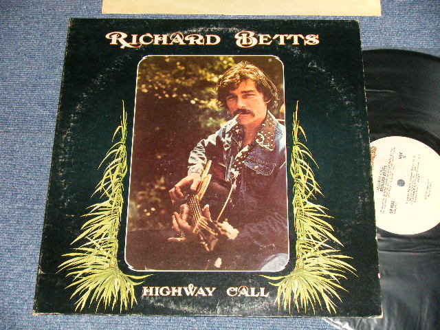 画像1: RICHARD BETTS (ALLMAN BROTHERS BAND) - HIGHWAY CALL (Ex/Ex+++ Looks:MINT-) /1974 US AMERICA ORIGINAL Used LP