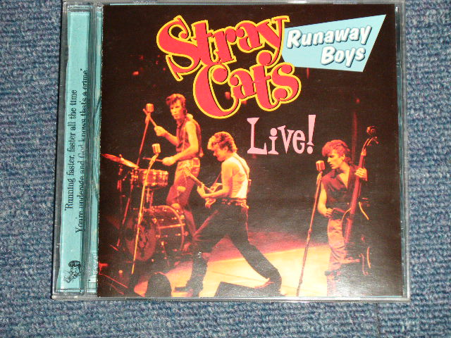 画像1: STRAY CATS - RUNAWAY BOYS LIVE (MINT-/MINT) / 2002 UK ENGLAND ORIGINAL Used CD