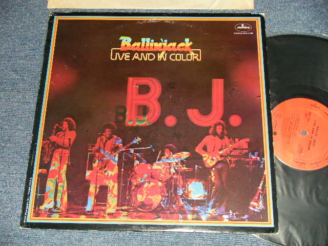 画像1: BALLIN' JACK - LIVE AND IN COLOR (FUNKY BLUES ROCK) (Ex++/MINT- BB) /1974 US AMERICA ORIGINAL Used LP