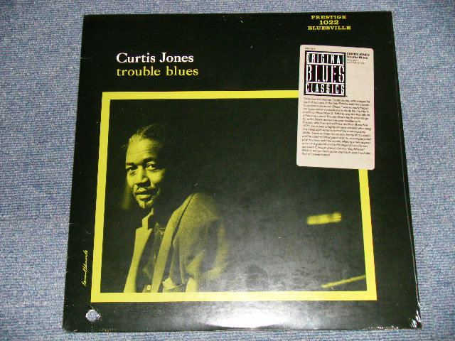 画像1: CURTIS JONES - TROUBLE BLUES (small SEAL)  (SEALED) / 1987 US AMERICA REISSUE "BRAND NEW SEALED" LP