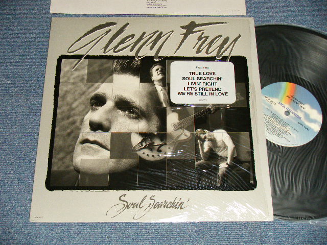 画像1: GLENN FREY of EAGLES - SOUL SEARCHIN' (MINT-/MINT) /1988 US AMERICA ORIGINAL Used LP
