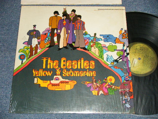 画像1:  BEATLES  - YELLOW SUBMARINE (Matrix # A) SW-1-153 H31  ─◃  B) SW-2-153 H30  ─◃) (MINT-/MINT-) / 1971 Version US AMERICA ORIGINAL Used LP 