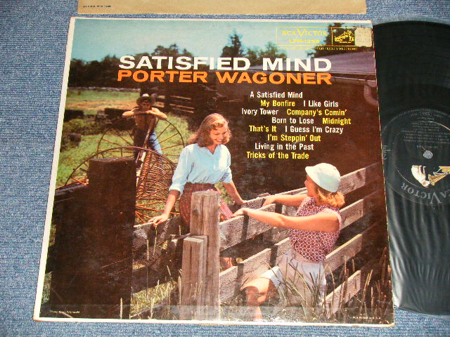 画像1: PORTER WAGONER - SATISFIED MIND (Ex++/Ex++ EDSP) / 1967 US AMERICA  ORIGINAL "MONO" Used LP 