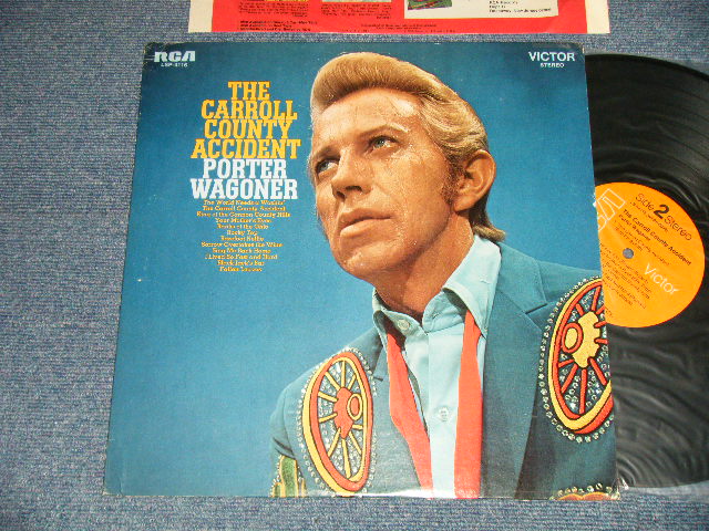 画像1: PORTER WAGONER - THE CARROLL COUNTRY ACCIDENT (Ex++/MINT-) / 1969 US AMERICA  ORIGINAL "ORNGE LABEL" Used LP 