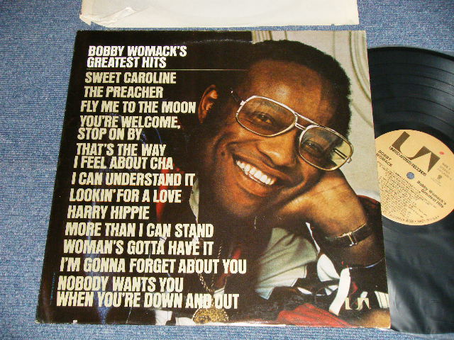 画像1: ost Sound Track BOBBY WOMACK - GREATEST HITS (Ex+++/Ex+++ Cut out) /1974 US AMERICA ORIGINAL Used LP 