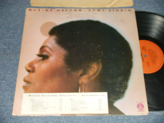 画像1: MAXINE WELDON - SOME SINGIN' (Ex+/Ex+) / 1974 US AMERICA ORIGINAL "PROMO"  Used LP 