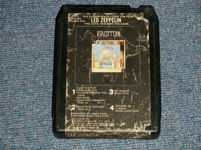 画像1: LED ZEPPELIN - THE SONG REMAIN THE SAME(VG++/?) / 1976 US AMERICA ORIGINAL Used 8 TRACK CARTRIDGE TAPE