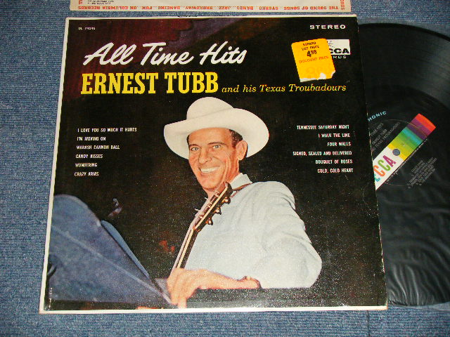 画像1: ERNEST TUBB - ALL TIME HITS (Ex+++/Ex+++  EDSP)/ 1960 US AMERICA ORIGINAL "STEREO" Used LP 