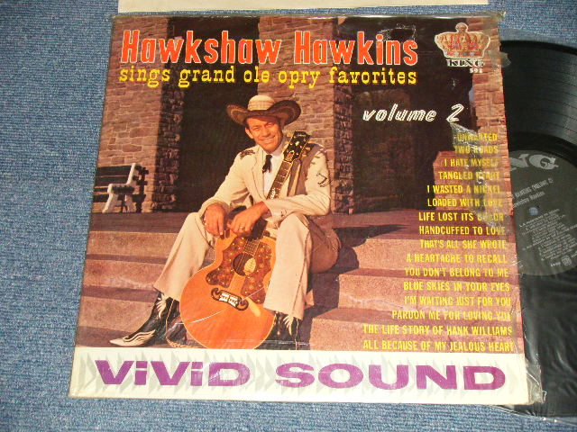 画像1: HAWKSHAW HAWKINS - SINGS GRAND OLE OPRY FAVORITES VOLUME 2 (MINT-/MINT-) / 1958 US AMERICA ORIGINAL "MONO" Used LP 