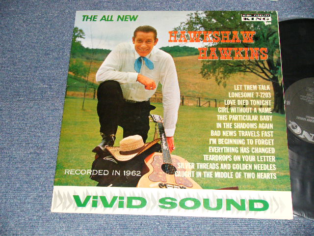 画像1: HAWKSHAW HAWKINS - THE ALL NEW (Ex+++, Ex++/MINT-) / 1963 US AMERICA ORIGINAL "MONO" Used LP 