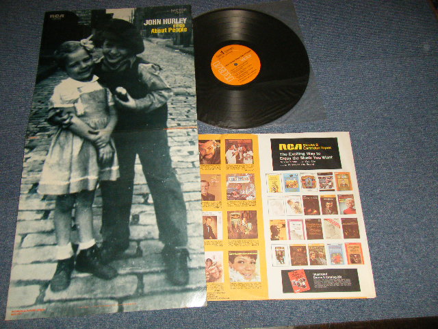 画像1: JOHN HURLEY - SINGS ABOUT PEOPLE (1st DEBUT ALBUM) (Ex+++/MINT-) / 1970 US AMERICA ORIGINAL Used LP 