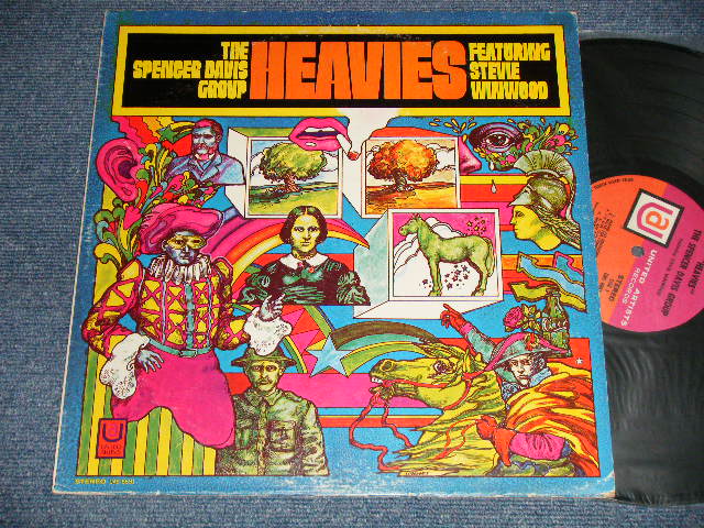 画像1: SPENCER DAVIS GROUP - HEAVIES (Ex, Ex+/Ex+++ EDSP) /1969 US AMERICA ORIGINAL 1st Press "PINK & ORANGE Label" STEREO Used LP
