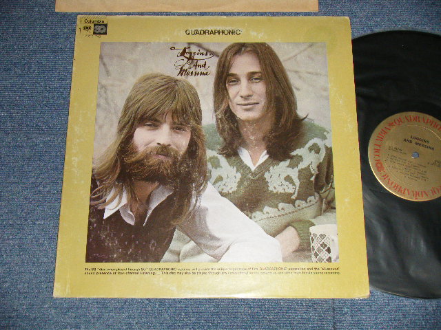 画像1: LOGGINS & MESSINA - LOGGINS & MESSINA (Ex+/MINT-) / 1973 US AMERICA ORIGINAL "QUADRAPHONIC / 4 CHANNEL" Used LP