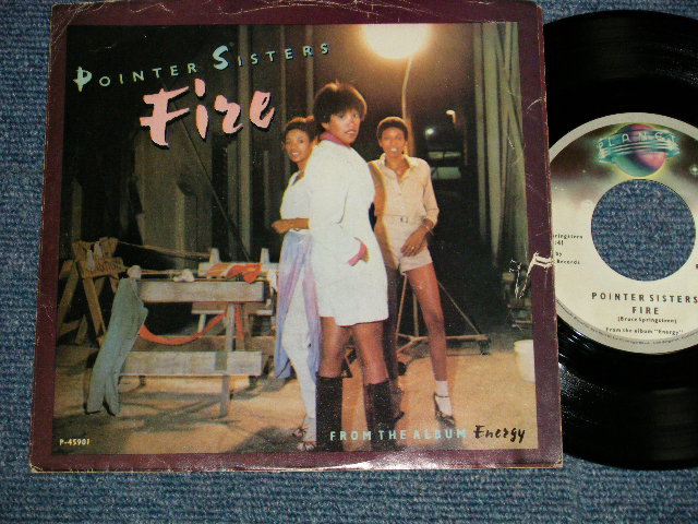 画像1: POINTER SISTERS - A) FIRE B) LOVE IS LIKE A ROLLING STONE (Ex, Ex+/Ex+++ EDSP) / 1978 US AMERICA ORIGINAL Used 7"45  Single  with PICTURE SLEEVE 