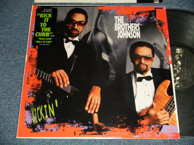 画像1: The BROTHERS JOHNSON - KICKIN' (MINT-/MINT- Looks:Ex++) / 1988 US AMERICA ORIGINAL "PROMO" Used LP