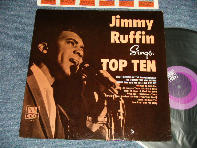 画像1: JIMMY RUFFIN - SINGS TOP TEN (Ex+++/Ex+++  Looks:MINT- EDSP) /1966 US AMERICA ORIGINAL MONO Used LP 