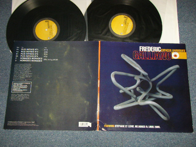 画像1: FREDERIC GALLIANO Featuring Stephane Belmondo  Et Lionel Belmondo & Louis 2000 ‎- Espaces Baroques (Ex++/MINT-) / 1997 FRANCE FRENCH ORIGINAL Used 2-LP's 