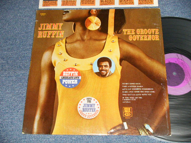 画像1: JIMMY RUFFIN - THE GROOVE GOVERNOR (Ex+++/MINT- Cut Out,) /1970 US AMERICA ORIGINAL STEREO Used LP 