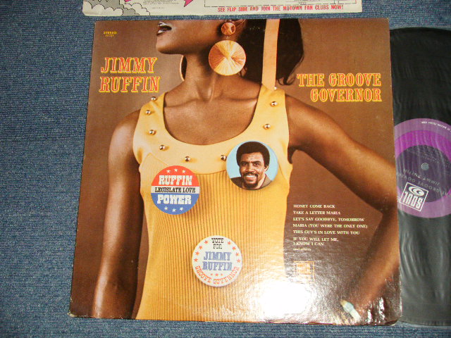 画像1: JIMMY RUFFIN - THE GROOVE GOVERNOR (Ex+++/MINT- Cut Out, EDSP) /1970 US AMERICA ORIGINAL STEREO Used LP 