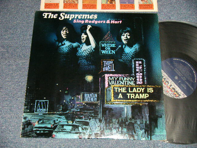画像1: The SUPREMES - SING ROGERS & HART(MINT-, Ex++/Ex++ Looks:Ex+ / 1967 US AMERICA ORIGINAL "MONO" Used LP 