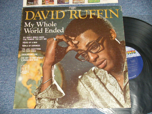画像1: DAVID RUFFIN - MY WHOLE WORLD ENDED (Ex-/MINT-) / 1969 US AMERICA ORIGINAL "STEREO" Used LP 