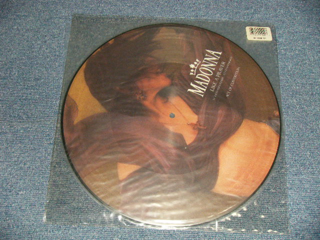 画像1: MADONNA - LIKE A PRAYER ( INT-/MINT-) / 1989 UK ENGLAND ORIGINAL "PICTURE Disc" Used 12"