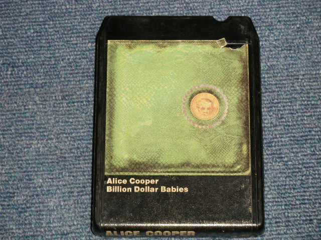 画像1: ALICE COOPER - BILLION DOLLAR BABIES (VG+++/?  ) / 1973 US AMERICA ORIGINAL Used 8 TRACK CARTRIDGE TAPE