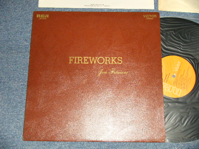 画像1: JOSE FELICIANO - FIREWORKS : With INSERTS (MINT-, Ex+/MINT- WOBC) / 1970 US AMERICA ORIGINAL Used LP
