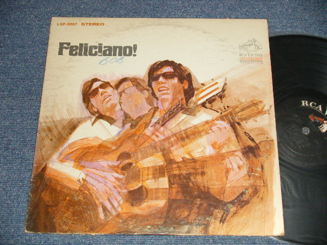 画像1: JOSE FELICIANO - FELICIANO! (Ex/Ex+ Looks:VG+++, Ex++ WOFC) / 1968 US AMERICA ORIGINAL 1st Press Used LP