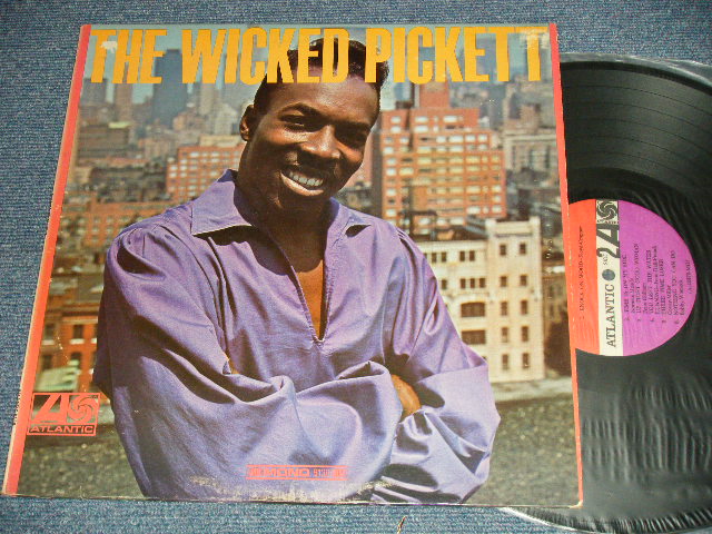 画像1: WILSON PICKETT - THE WICKED PICKETT (Ex, Ex++/Ex Looks:Ex+ TEAROFC, WOBC) / 1967 US AMERICA ORIGINAL "RED & PURPLE Label" MONO Used LP  