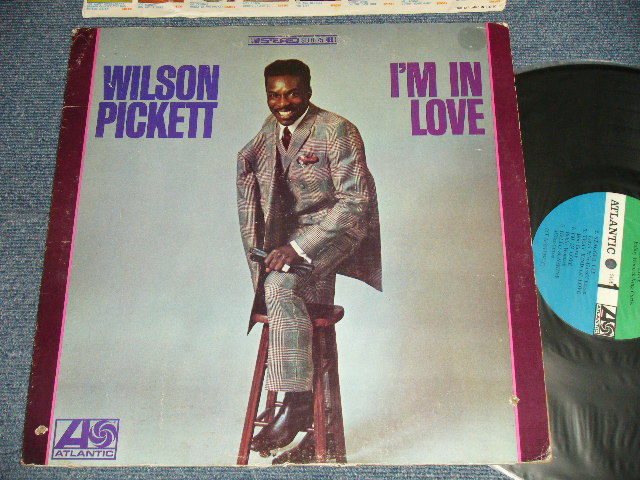 画像1: WILSON PICKETT - I'M IN LOVE (Ex+/Ex+++ A-1:Ex+, Ex+++ Looks:Ex+  BB, EDSP/ 1968 US AMERICA ORIGINAL "GREEN & BLUE Label"  STEREO Used LP  
