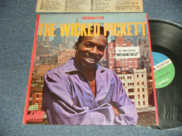 画像1: WILSON PICKETT - THE WICKED PICKETT (Ex+++/MINT- Looks:Ex+++) / 1967 US AMERICA ORIGINAL "GREEN & BLUE Label" STEREO Used LP  