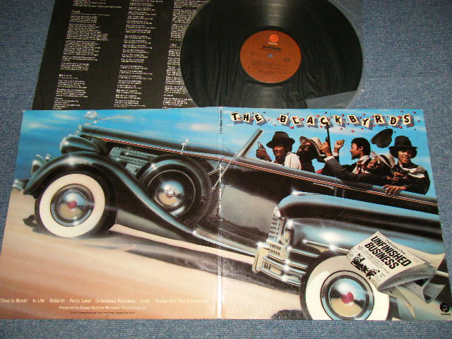 画像1: BLACKBYRDS - UNFINISHED BUSINESS (Ex+/Ex++ EDSP) / 1976 US AMERICA ORIGINAL Used LP 