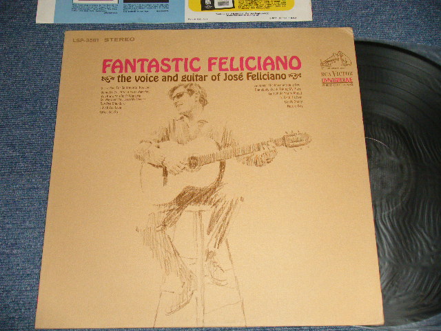 画像1: JOSE FELICIANO - FANTASTIC FELICIANO (Ex++/Ex+++ EDSP, WOBC) / 1966 US AMERICA ORIGINAL STEREO Used LP 