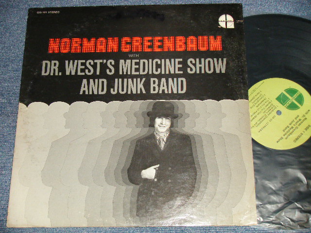 画像1: NORMAN GREENBAUM - DR.WEST'S MEDICINE SHOW AND JUNK BAND ( Ex++/MINT- Cut Out) /1969 US AMERICA ORIGINAL Used LP 