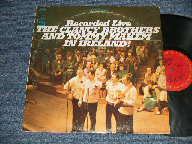 画像1: The CLANCY BROTHERS and TOMMY MAKEM - RECORDED LIVE IN IRELAND! (Ex-/Ex+++) / US AMERICA 2nd Press "EARLY 70's Label" STEREO Used LP 