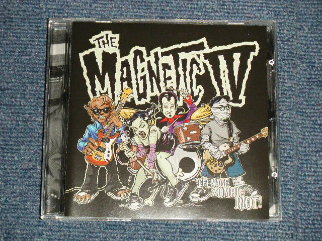 画像1: The MAGNETIC IV - TEENAGE ZOMBIE RIOT (MINT-/MINT) / 2001 US AMERICA ORIGINAL Used CD 
