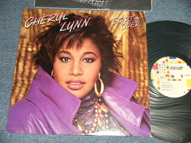 画像1: CHERYL LYNN - START OVER (Ex++/MINT- BB for PROMO) / 1987 US AMERICA ORIGINAL "PROMO Hole" Used LP 