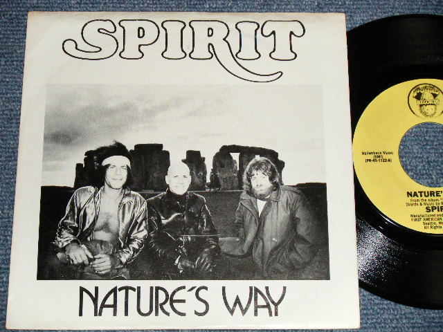 画像1: SPIRIT - A) NATURE'S WAY  B) ROCK AND ROLL PLANET (MINT-/MINT) / 1978 US AMERICA ORIGINAL Used 7" 45rpm Single with PICTURE SLEEVE