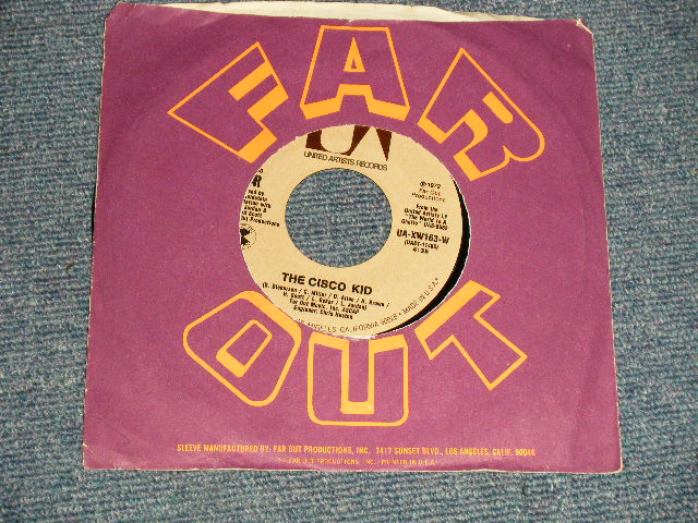 画像1: WAR - A) THE CISCO KID   B) BEETLES IN THE BOG (Ex+++/Ex+++) /1972 US AMERICA ORIGINAL Used 7" 45rpm Single 