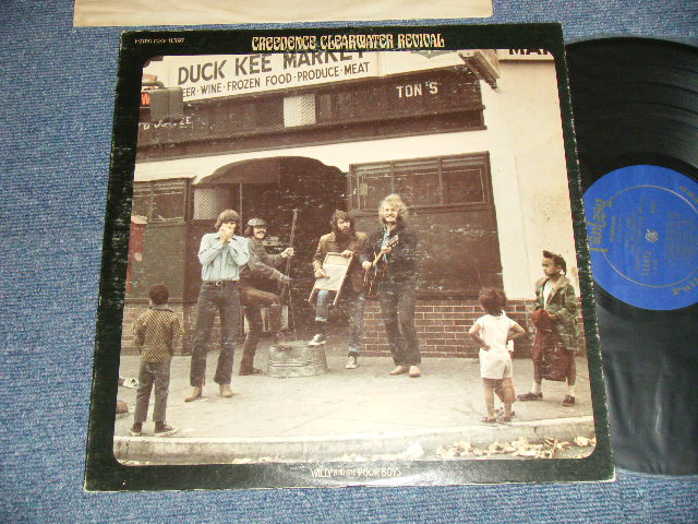 画像1: CCR CREEDENCE CLEARWATER REVIVAL - WILLY And The POOR BOYS ( Matrix #A)F 2762 H   B) F 2763 H )  (Ex++/Ex++++ Looks:Ex++) / 1969 US ORIGINAL "HEAVY Vinyl"  "DARK BLUE with Silver PRINT Label" Used LP 