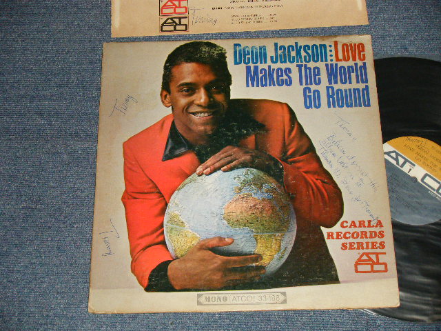 画像1: DEON JACKSON - LOVE MAKES THE WORLD GO ROUND (VG++/Exll WOFC, WOBC, WOL, EDSP) / 1966 US AMERICA ORIGINAL "PROMO" MONO Used LP 