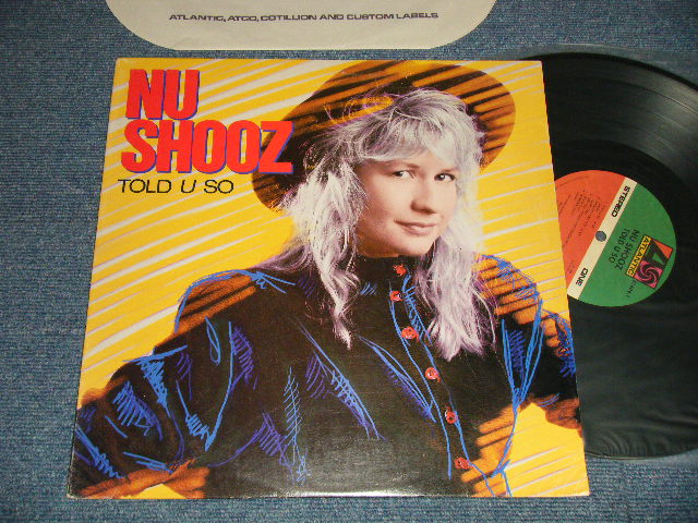 画像1: NU SHOOZ - TOLD U SO (Ex++/Ex++) / 1988 US AMERICA ORIGINAL Used LP