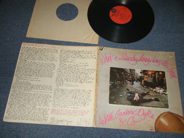 画像1: ASHTON, GARDNER, DYKE & CO. - WHAT A BLOODY LONG DAY IT'S BEEN (Ex++/Ex+++ B-1,2,3:Ex+)/ Late 1972 Version US AMERICA 2nd Press "RED Label"  Used LP