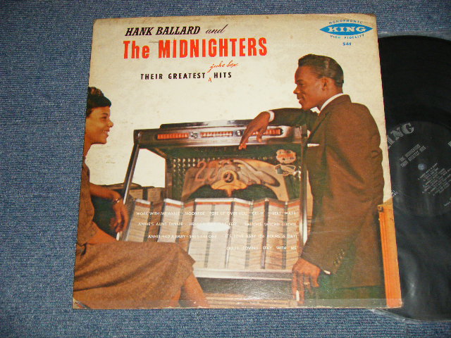 画像1: HANK BALLARD & THE MIDNIGHTERS - THEIR GREATEST HITS ( Ex/Ex++ TAPE SEAM) / 1958 US AMERICA ORIGINAL "1st Press BLACK Label'  MONO Used LP 